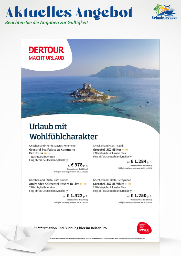 Angebot ab 25.09.2026 bis 31.10.2026