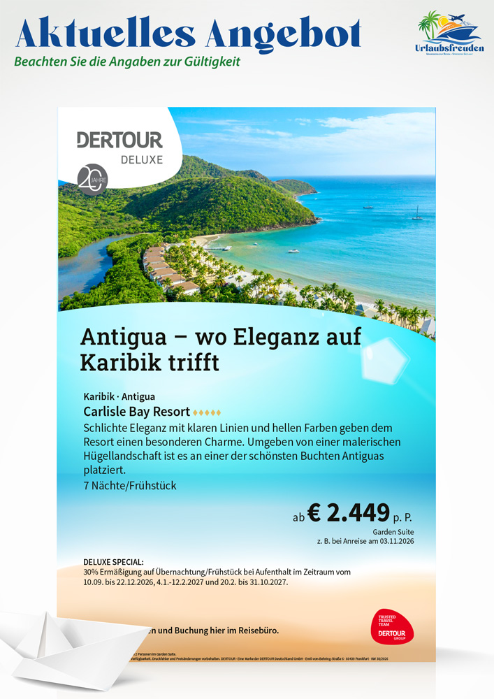 Angebot ab 26.09.2026 bis 31.10.2026