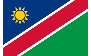 Flagge Namibia